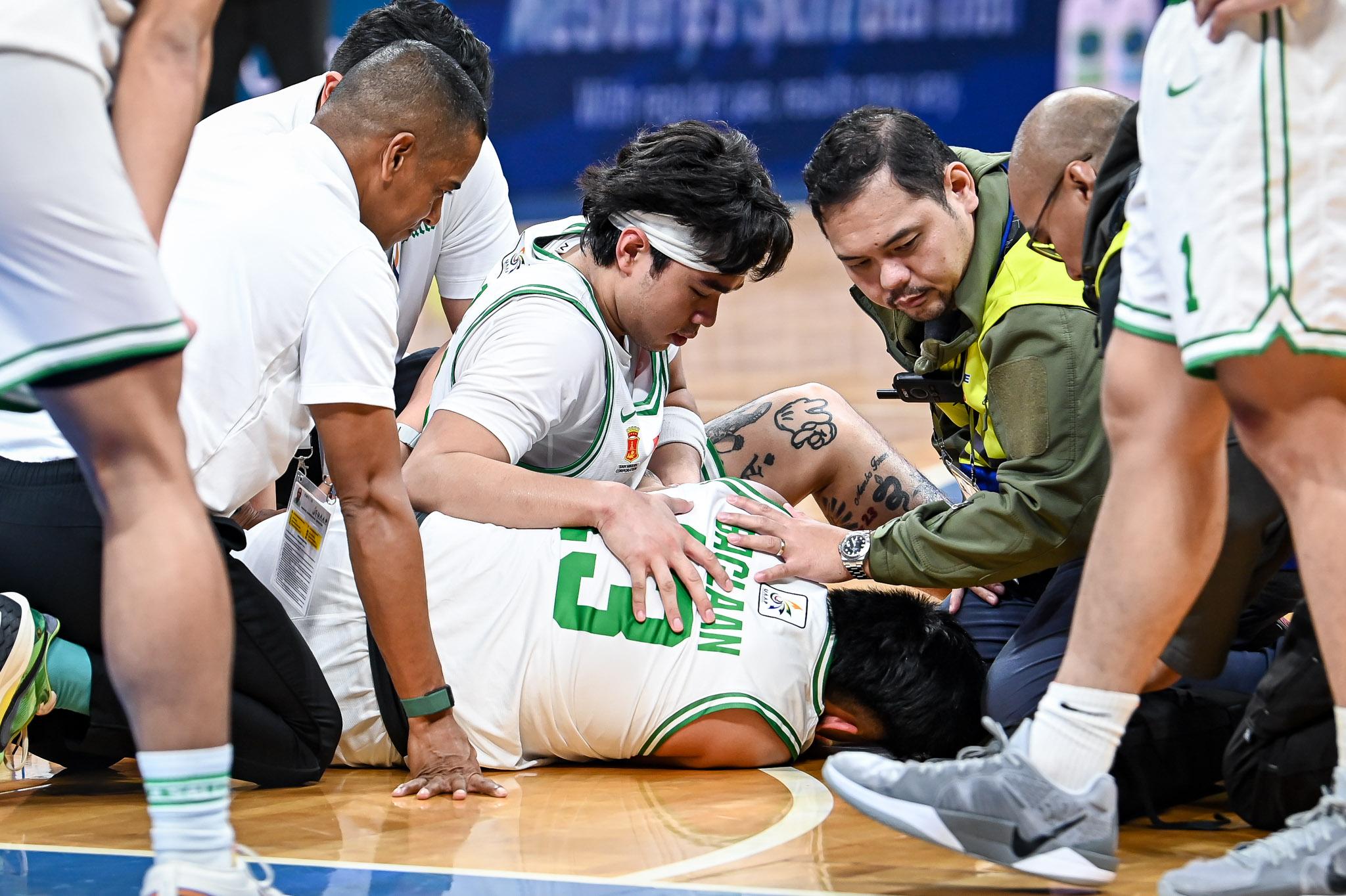 La Salle's Kean Baclaan out for rest of the season