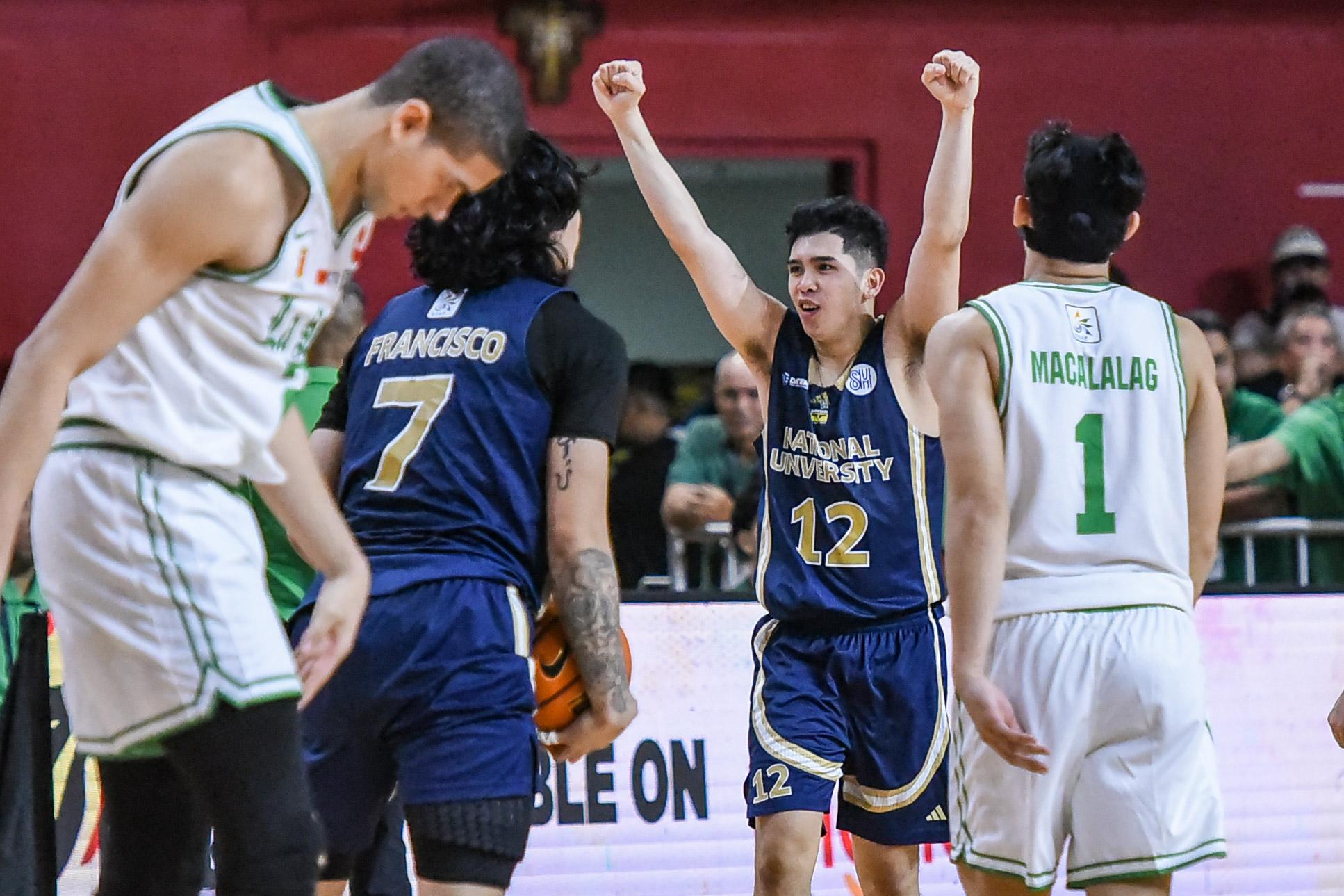 NU escapes La Salle, deals Green Archers another setback