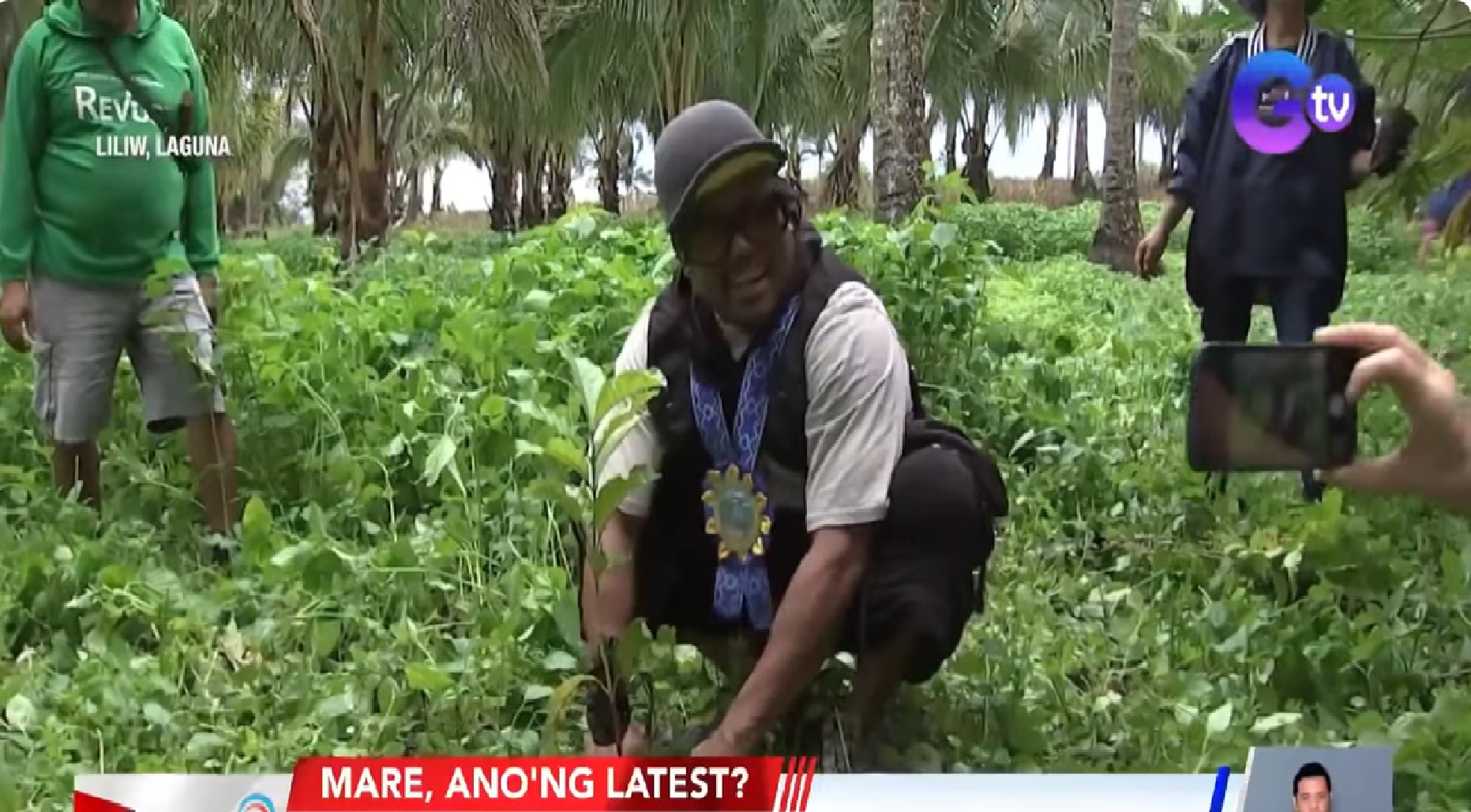 Apl.De.Ap, sinimulan sa Laguna ang proyektong pagtatanim ng 100 milyong puno ng niyog