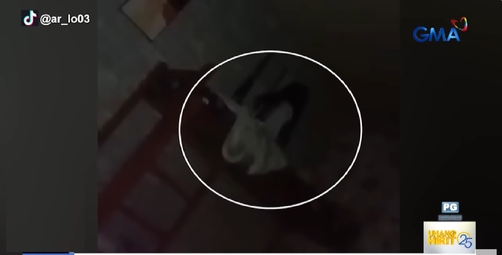Caught on Cam: White lady umano, nahuli-cam sa isang boarding house?