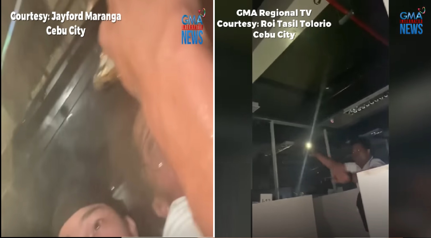 Ilang empleyado, na-trap sa isang mall sa Cebu City habang nagbabagsakan ang debris dahil sa lindol