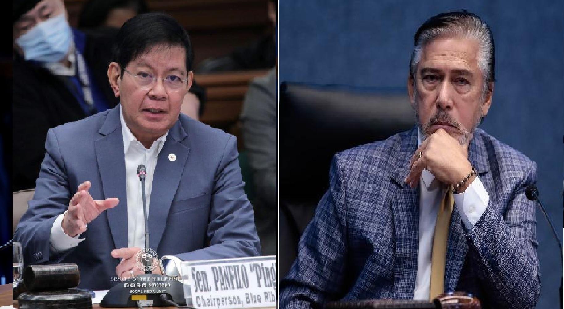 Lacson 'frustrated' over senators' comment on blue ribbon hearings — Sotto | GMA News Online