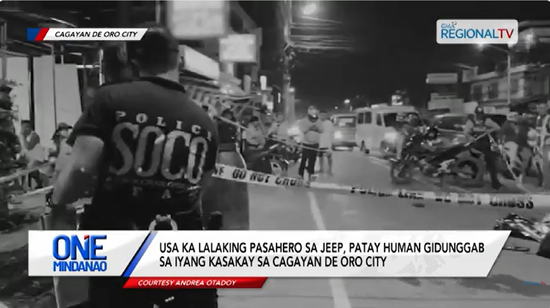 Lalaking nakasakay sa jeep, patay matapos saksakin ng kapuwa pasahero sa CDO thumbnail