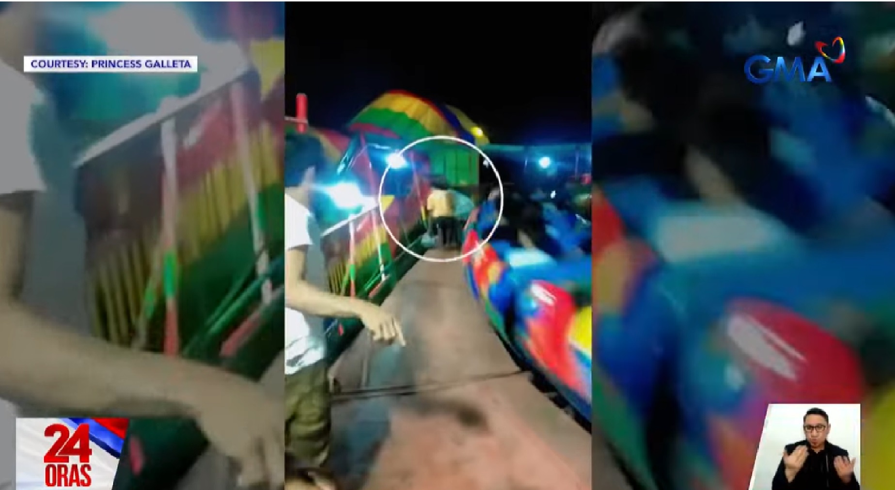 6 na sakay sa caterpillar ride sa CamSur, sugatan matapos tumilapon thumbnail