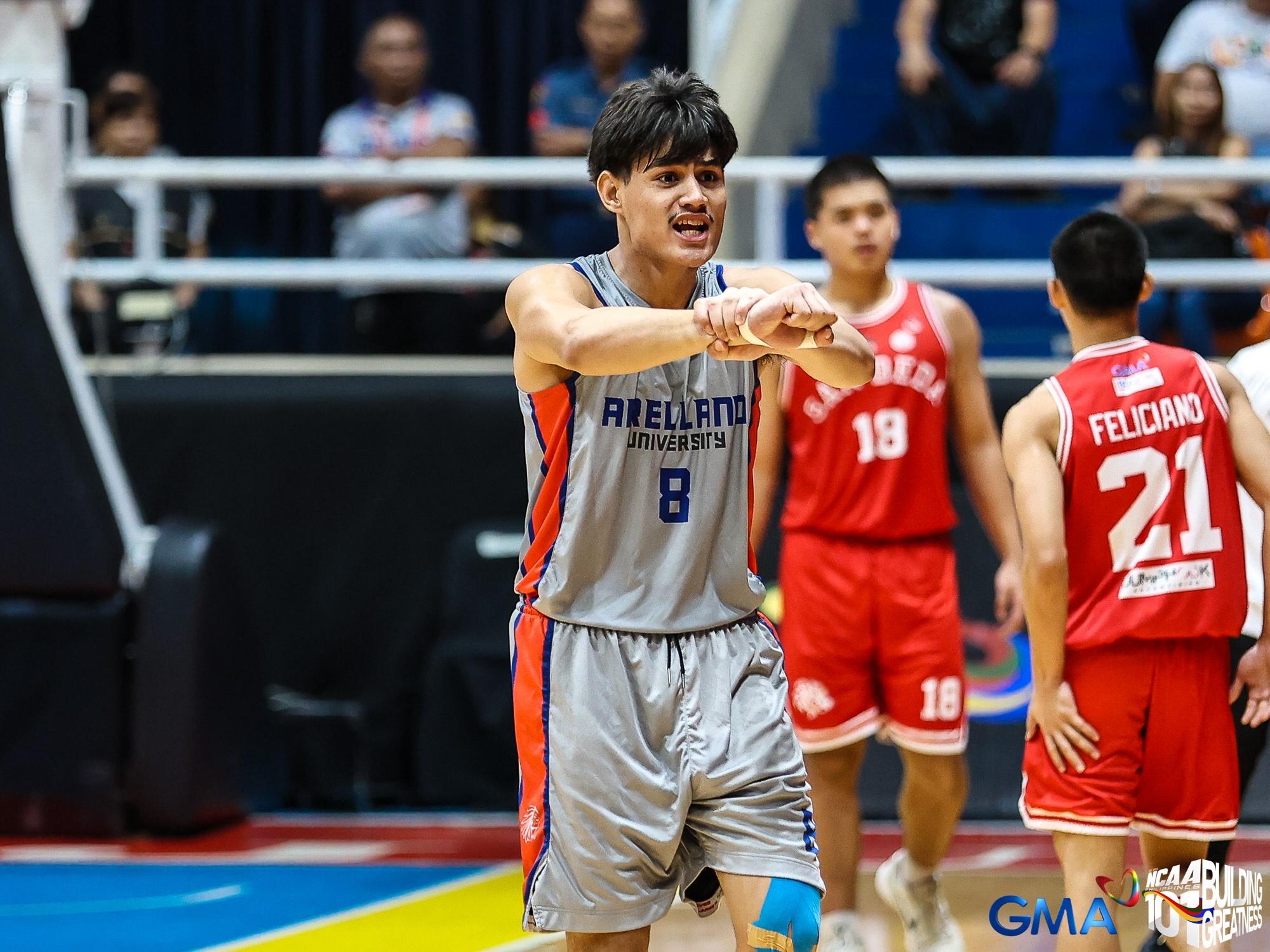 NCAA: Sean Franco double-double tows Arellano past skidding San Beda