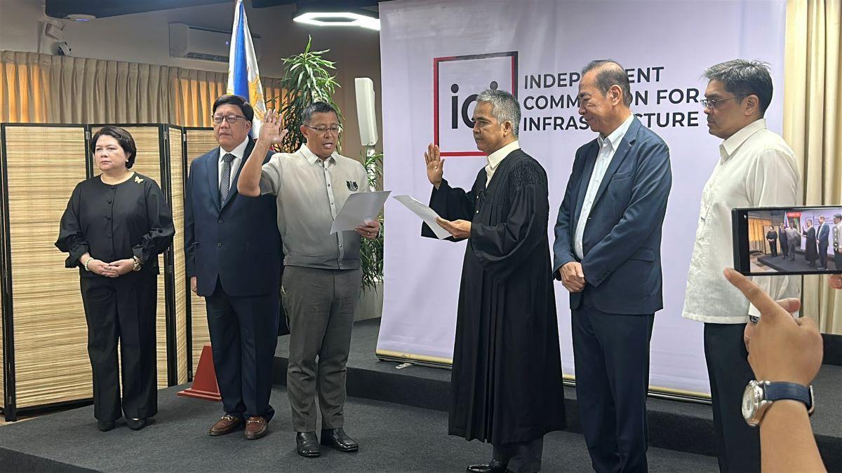 Azurin takes oath as ICI adviser