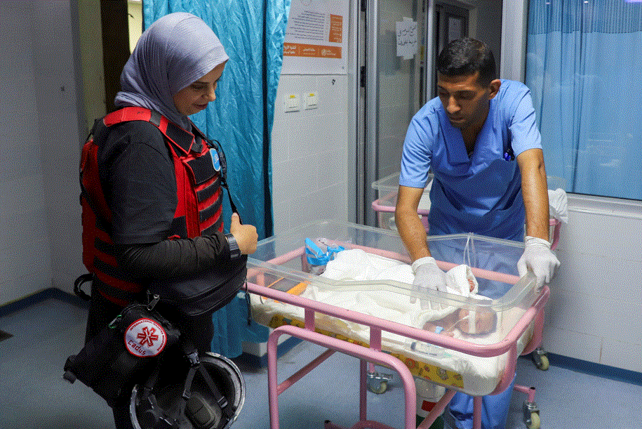 Mission to evacuate north Gaza babies suspended amid ongoing fighting, UN says