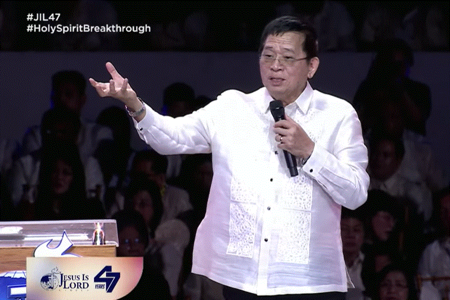 Bro. Eddie Villanueva defends son Sen. Joel amid flood control mess