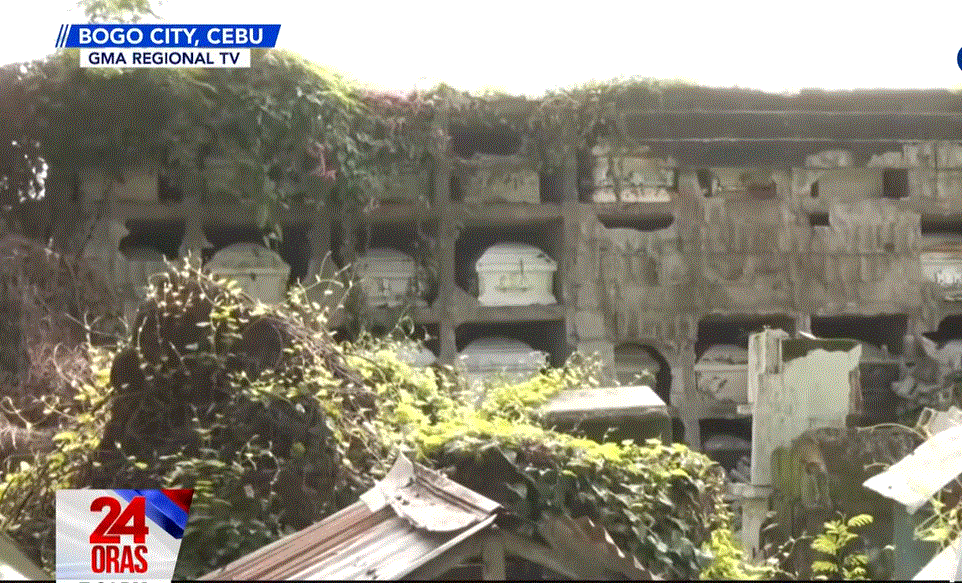 Over 10,000 tombs damaged by earthquake in Bogo, Cebu