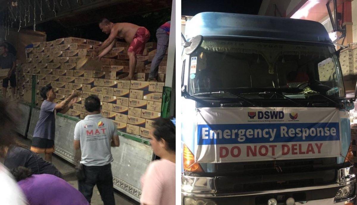 More family food packs sent to Cebu for earthquake victims
