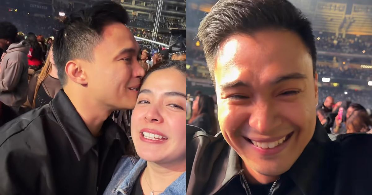 EA Guzman gets emotional watching Chris Brown live in the US