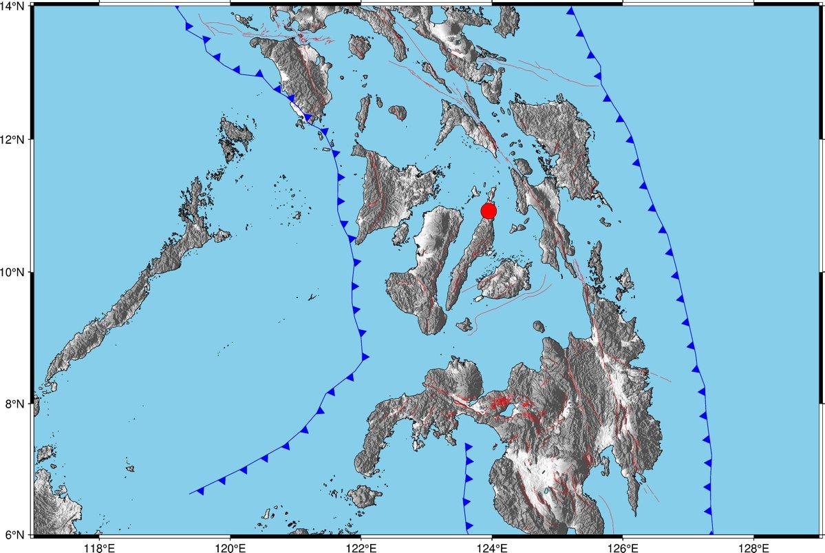 Magnitude 6.0 earthquake strikes near Bogo, Cebu