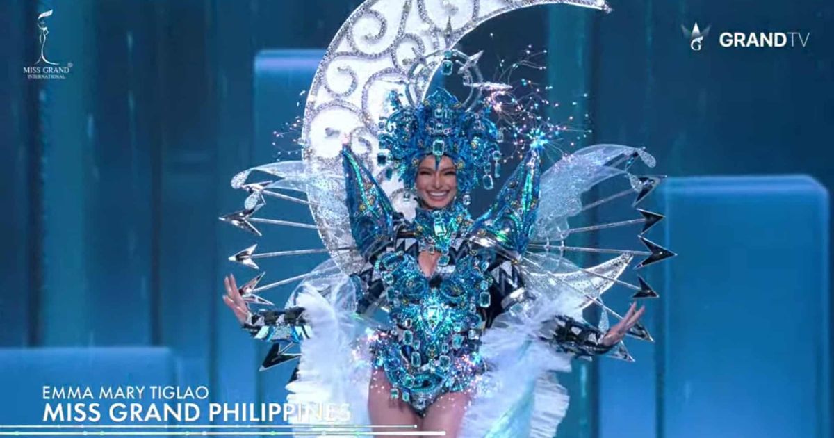 Miss Grand International 2025: Emma Tiglao is a moon goddess in national costume competition