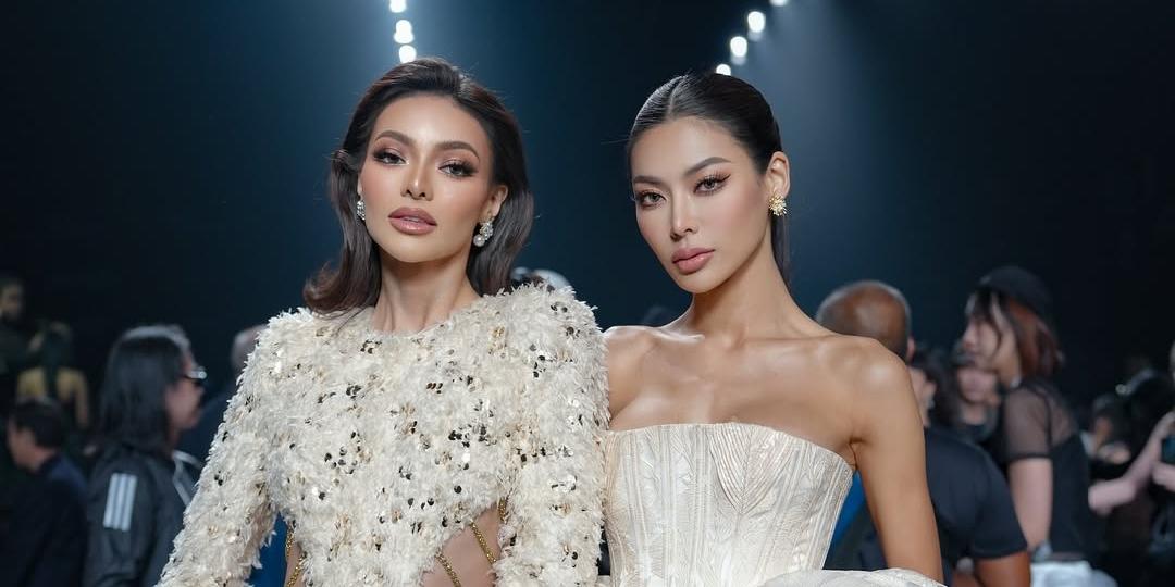 Emma Tiglao, Thailand's Sarunrat Puagpipat are stunning queens at Bangkok fashion event