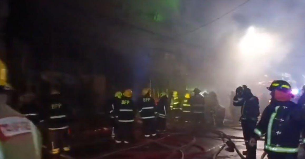 Fire hits residential area in Brgy. Pio del Pilar, Makati City