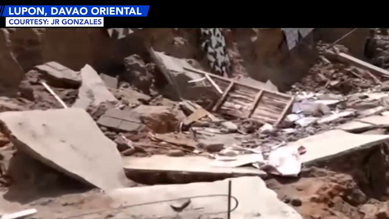 Heavily damaged hospital, houses abandoned after Davao Oriental earthquakes