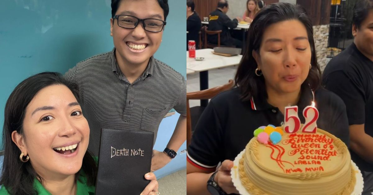 Kara David receives iconic 'Death Note' from colleague