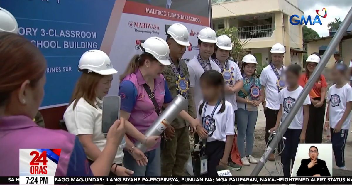 GMA Kapuso Foundation to build Kapuso-type school buildings in school in Camarines Sur