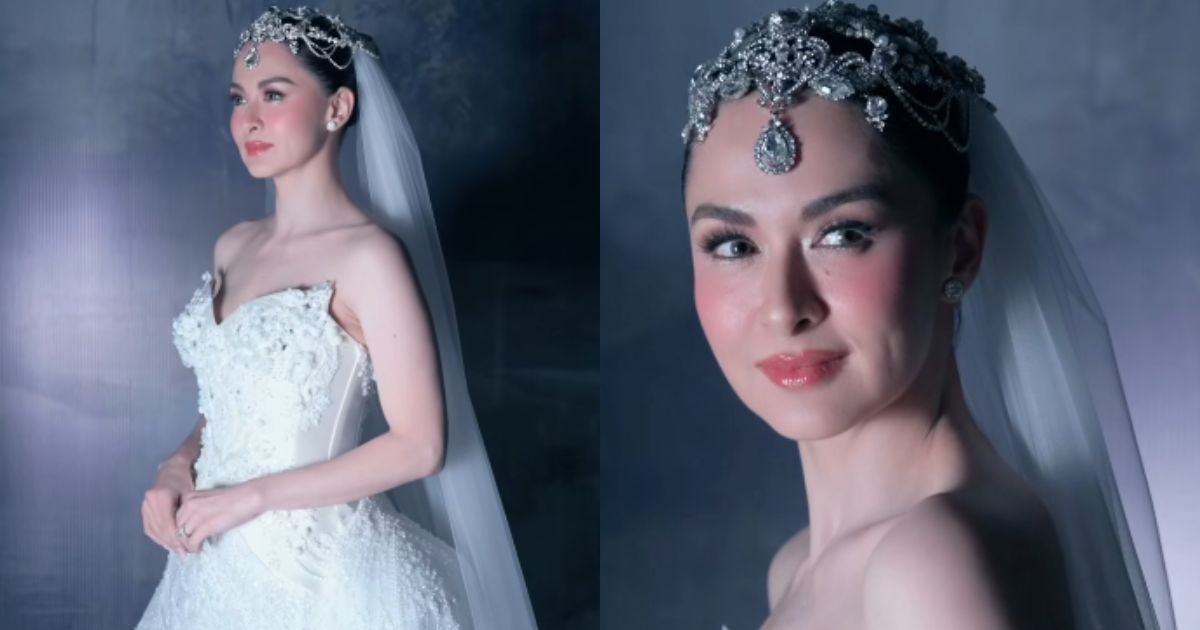 Dingdong Dantes reacts to Marian Rivera's bridal look in Vietnamese fashion show: 'What a sight'