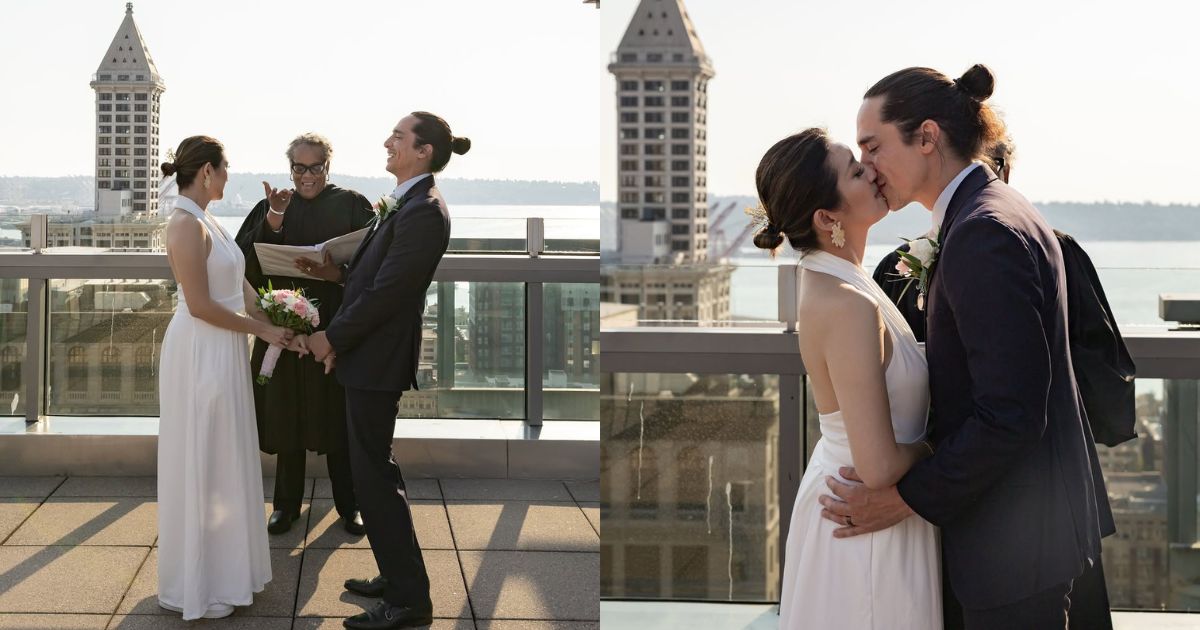 Mav Gonzales, ikinasal na kay Matthew Valeña