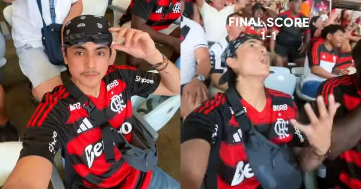 Miguel Tanfelix celebrates birthday watching football in Brazil