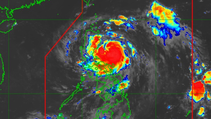 Paolo maintains strength as it moves closer to Luzon