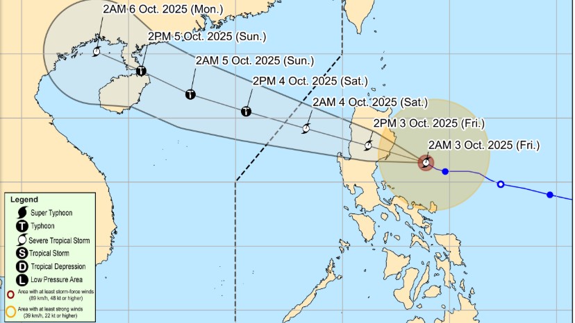 Paolo intensifies as it moves closer to Aurora, Isabela