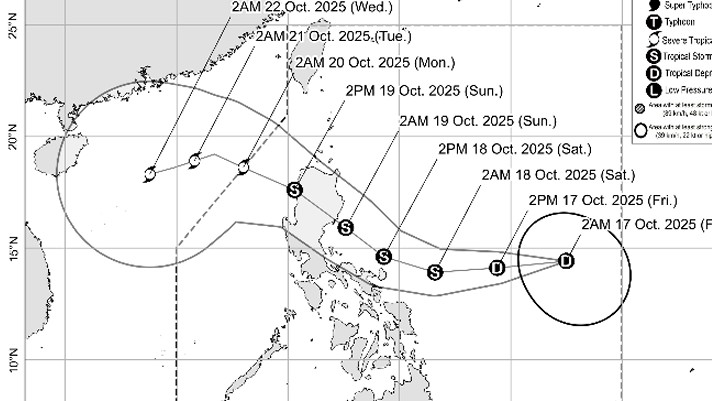 Ramil moves closer to Northeastern Luzon, Signal No.1 raised over 6 areas