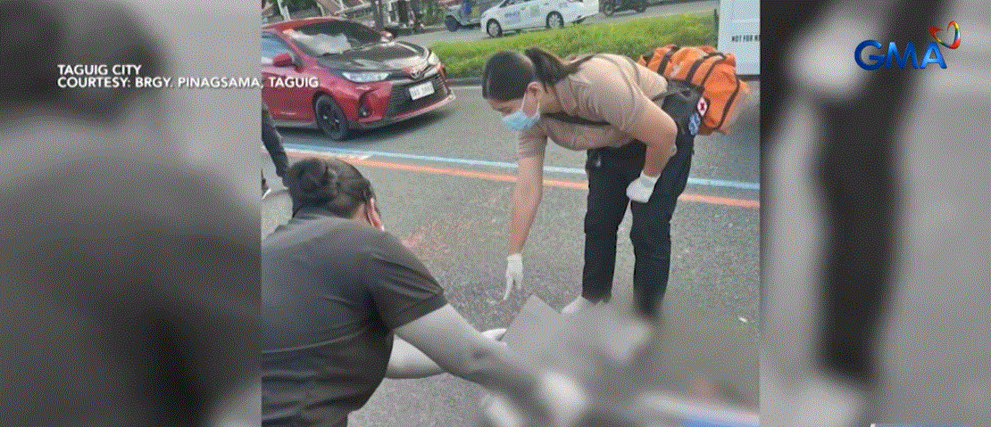 Motorcycle rider dead after being run over by 10-wheeler truck along C5