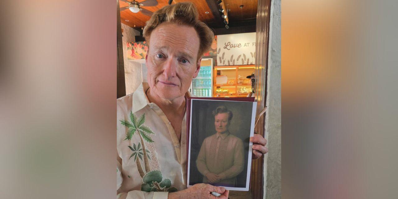 Conan O'Brien shows off 'incredible' Filipino fan-made art