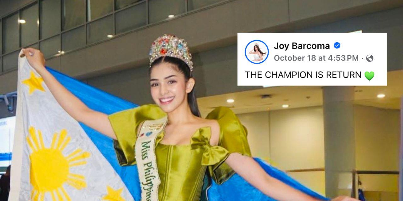 Here's why Miss Philippines Earth Joy Barcoma is trending