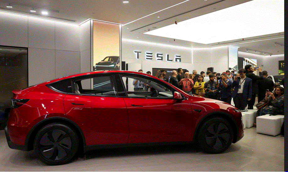 Tesla unveils lower-cost Model Y in drive to reignite sales