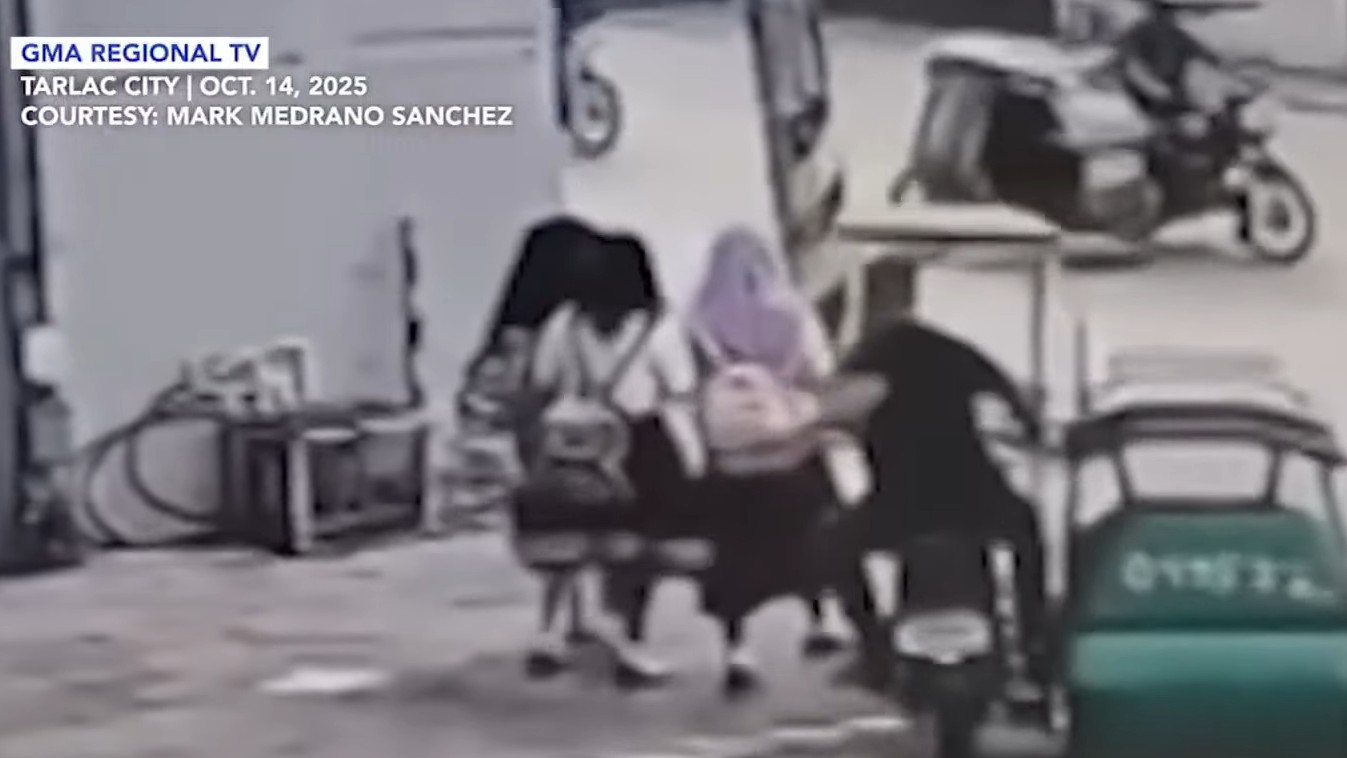 Tricycle driver caught on cam hitting young student in Tarlac City