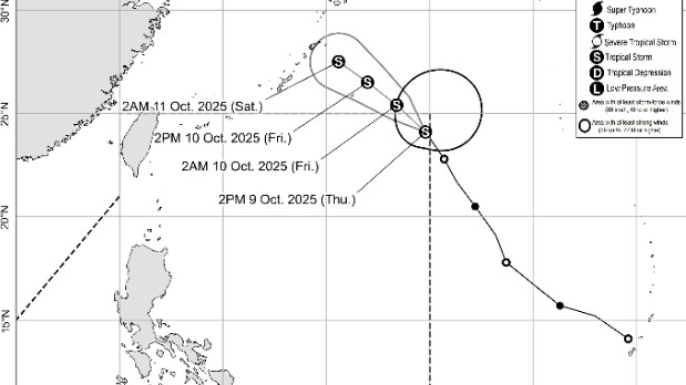 Tropical Storm Quedan slows down, about to exit PAR