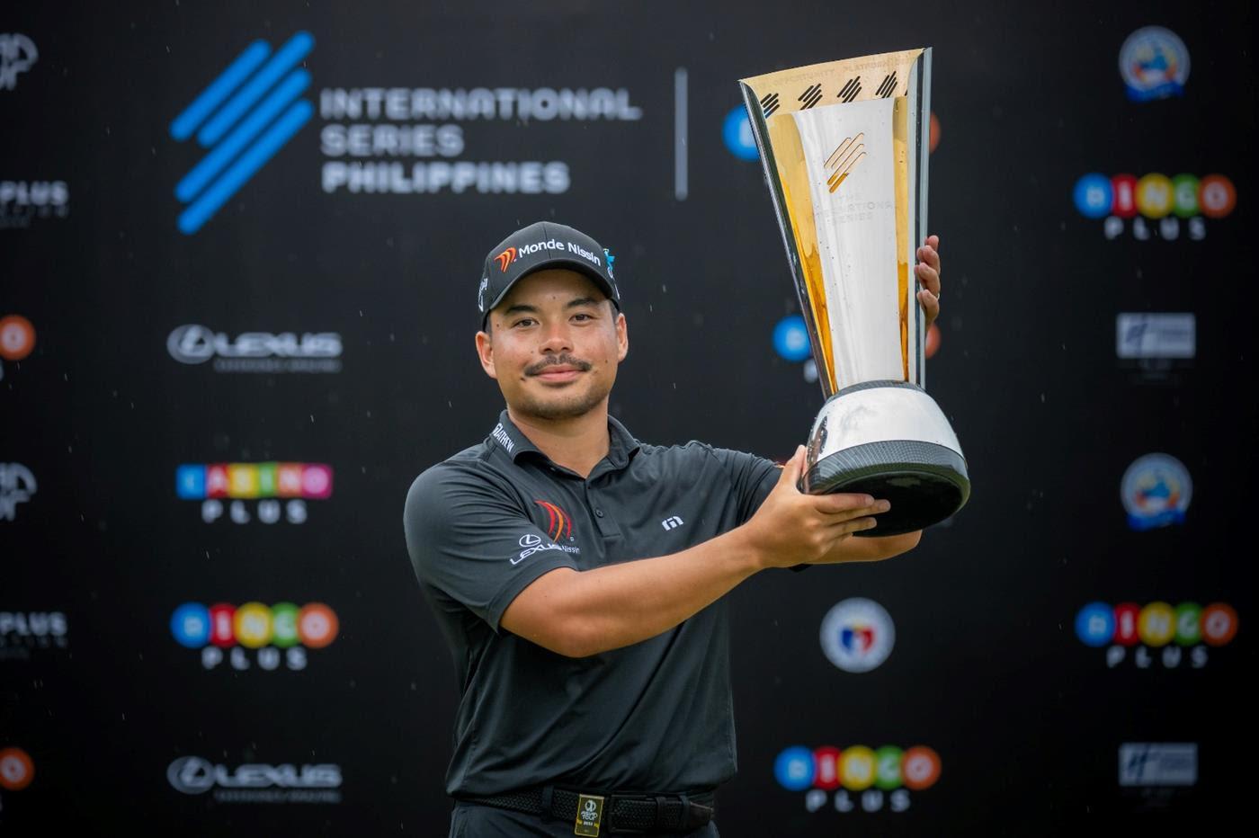 Roars, tears as local hero Miguel Tabuena wins International Series Philippines
