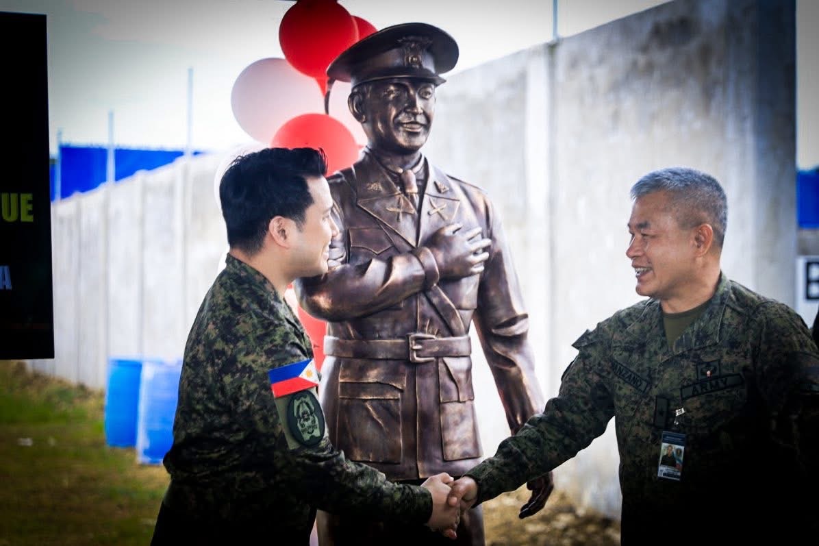 Fernando Poe Sr. statue unveiled at Camp Riego de Dios