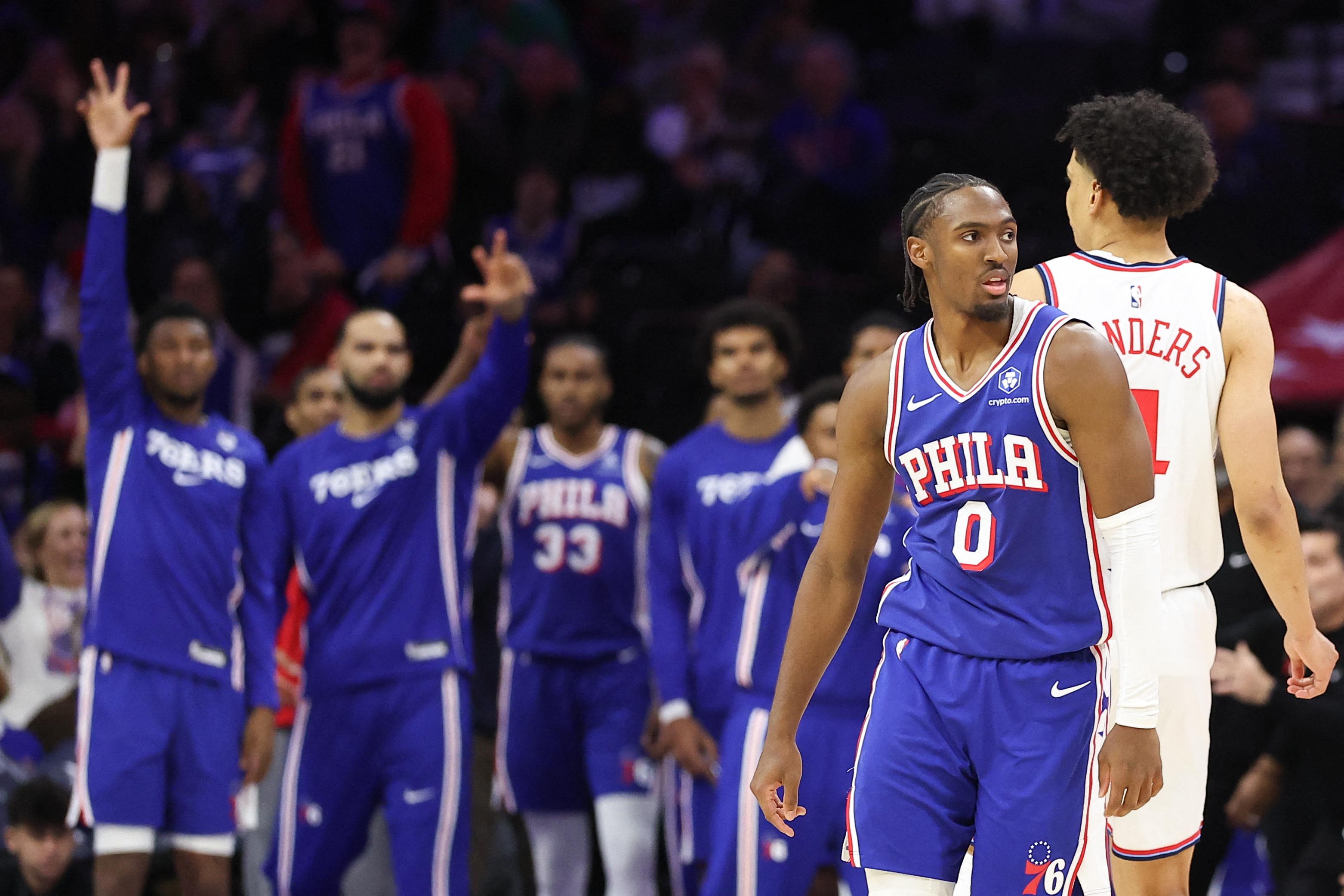 NBA: Tyrese Maxey sparks Sixers' comeback against Clippers