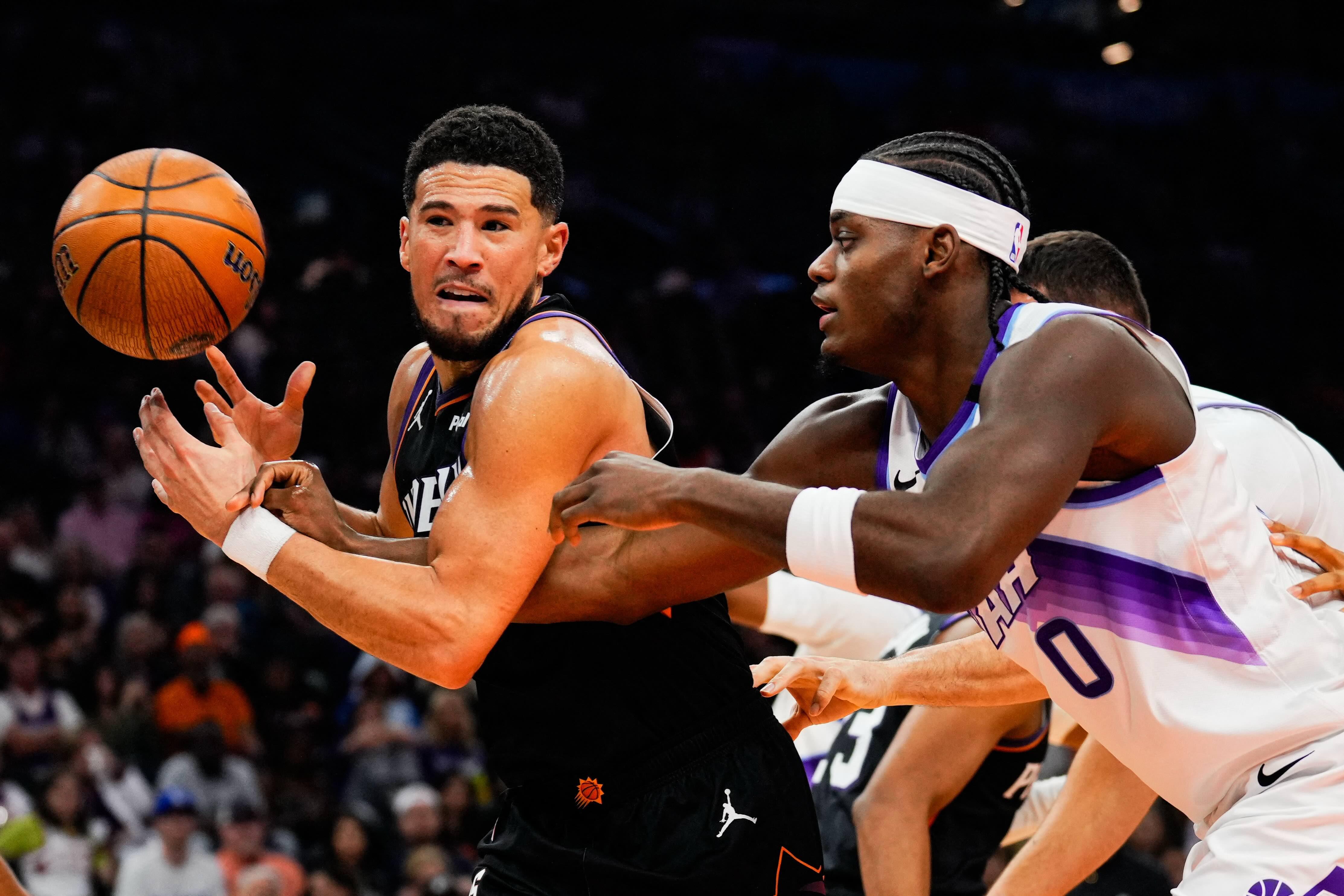 NBA: Devin Booker pours in 36 points as Suns thrash Jazz