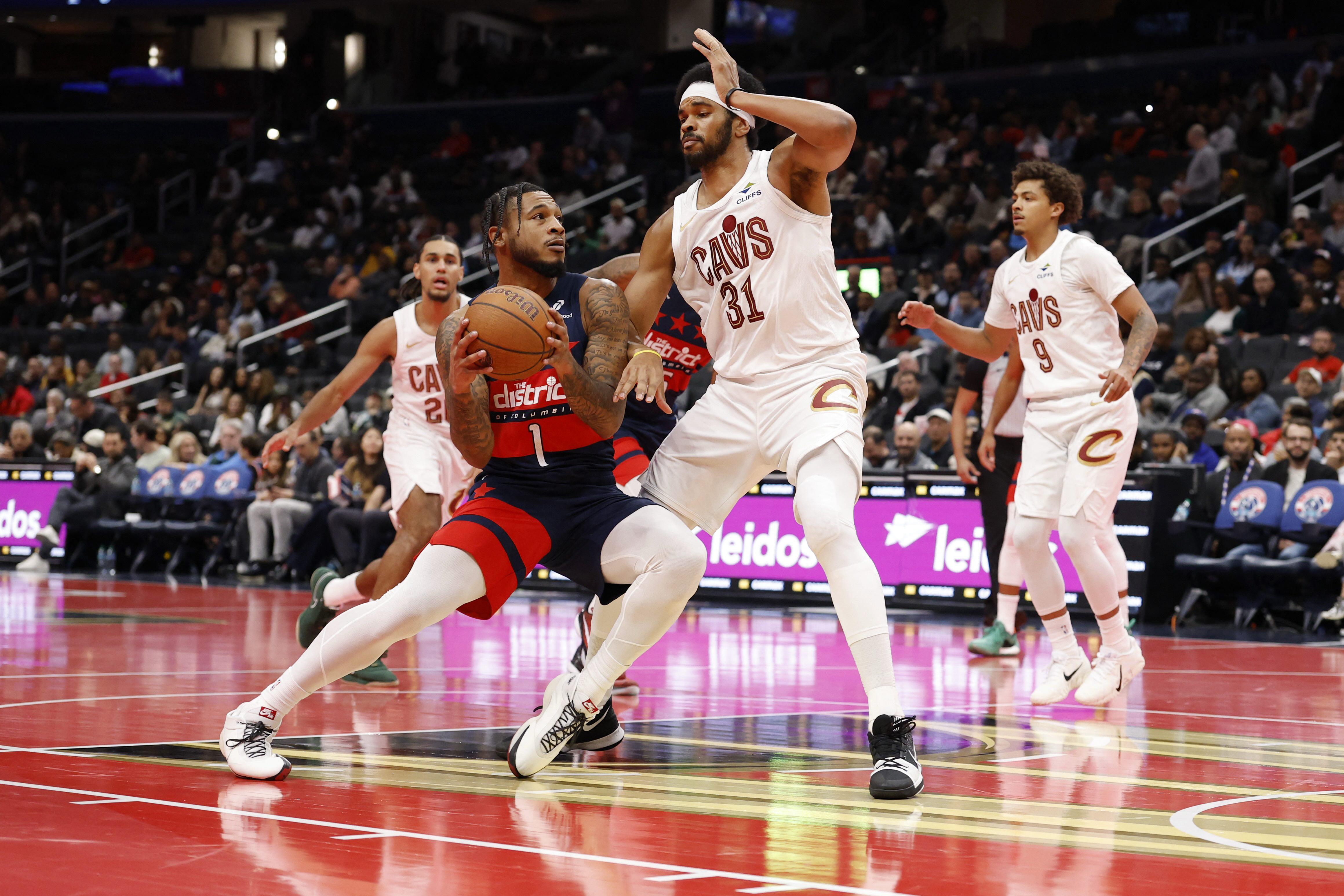 NBA: Cavaliers rout undermanned Wizards for third straight win