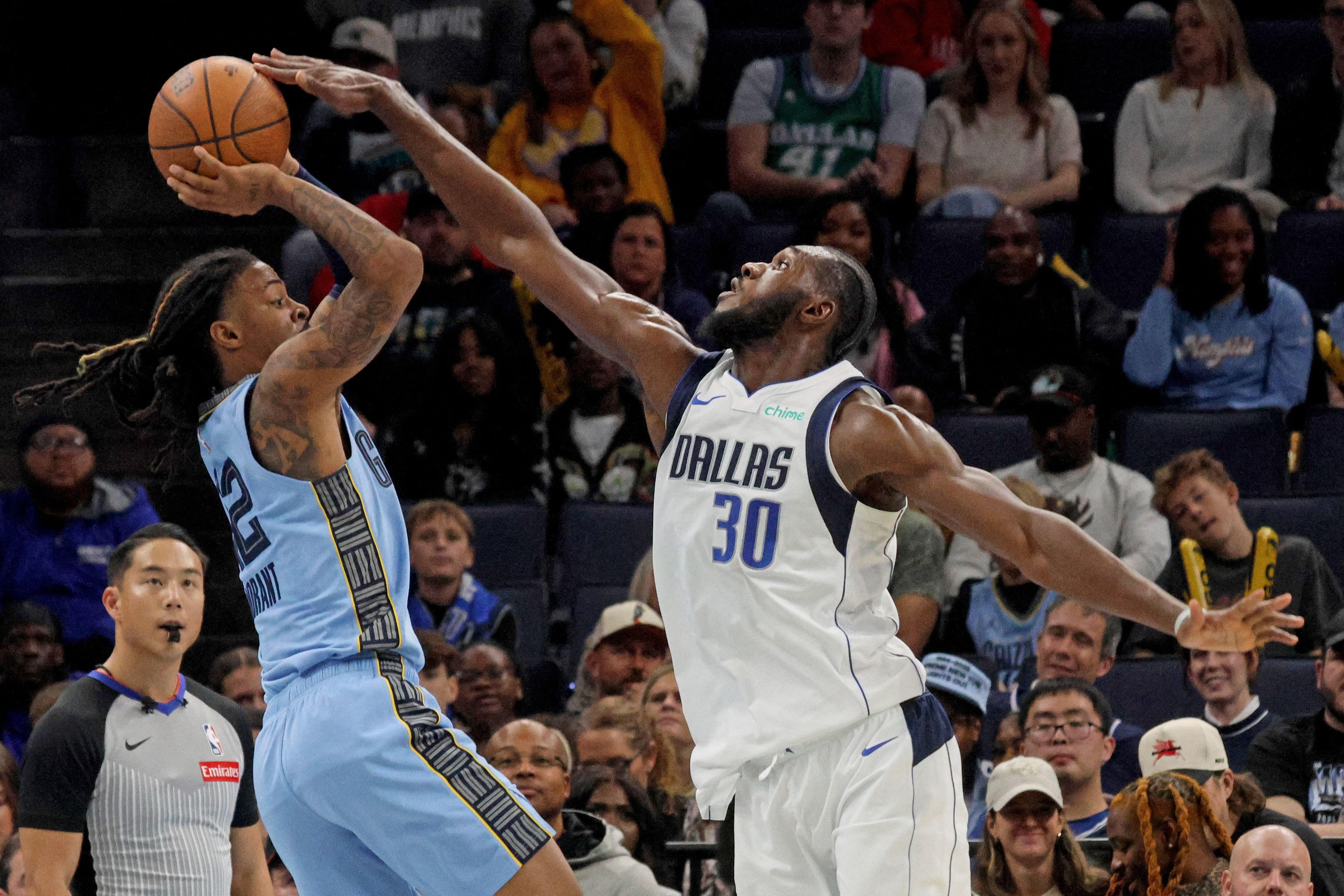 NBA: Ja Morant leads the way as Grizzlies rebound with win over Mavericks