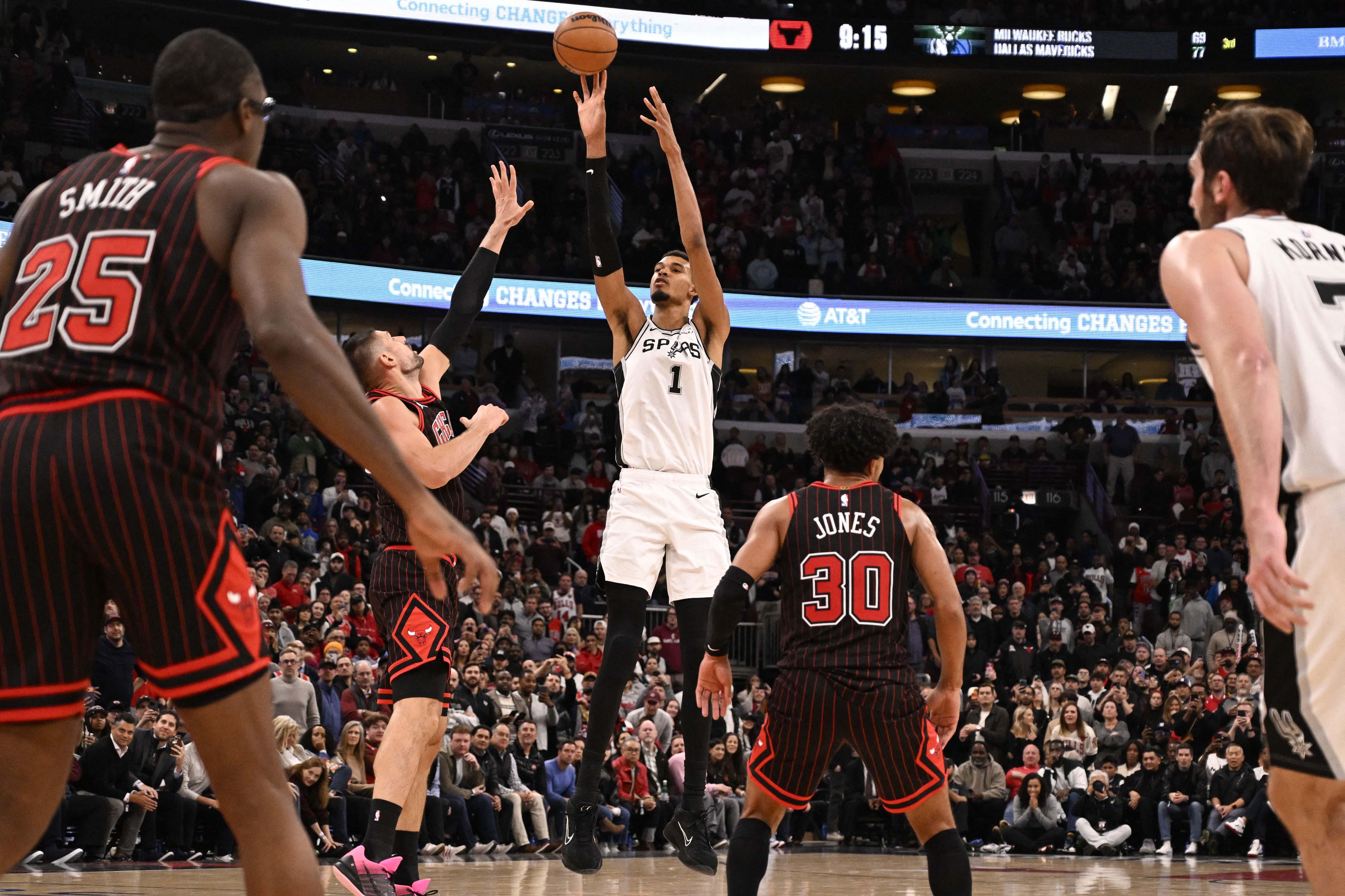 NBA: Victor Wembanyama of the San Antonio Spurs