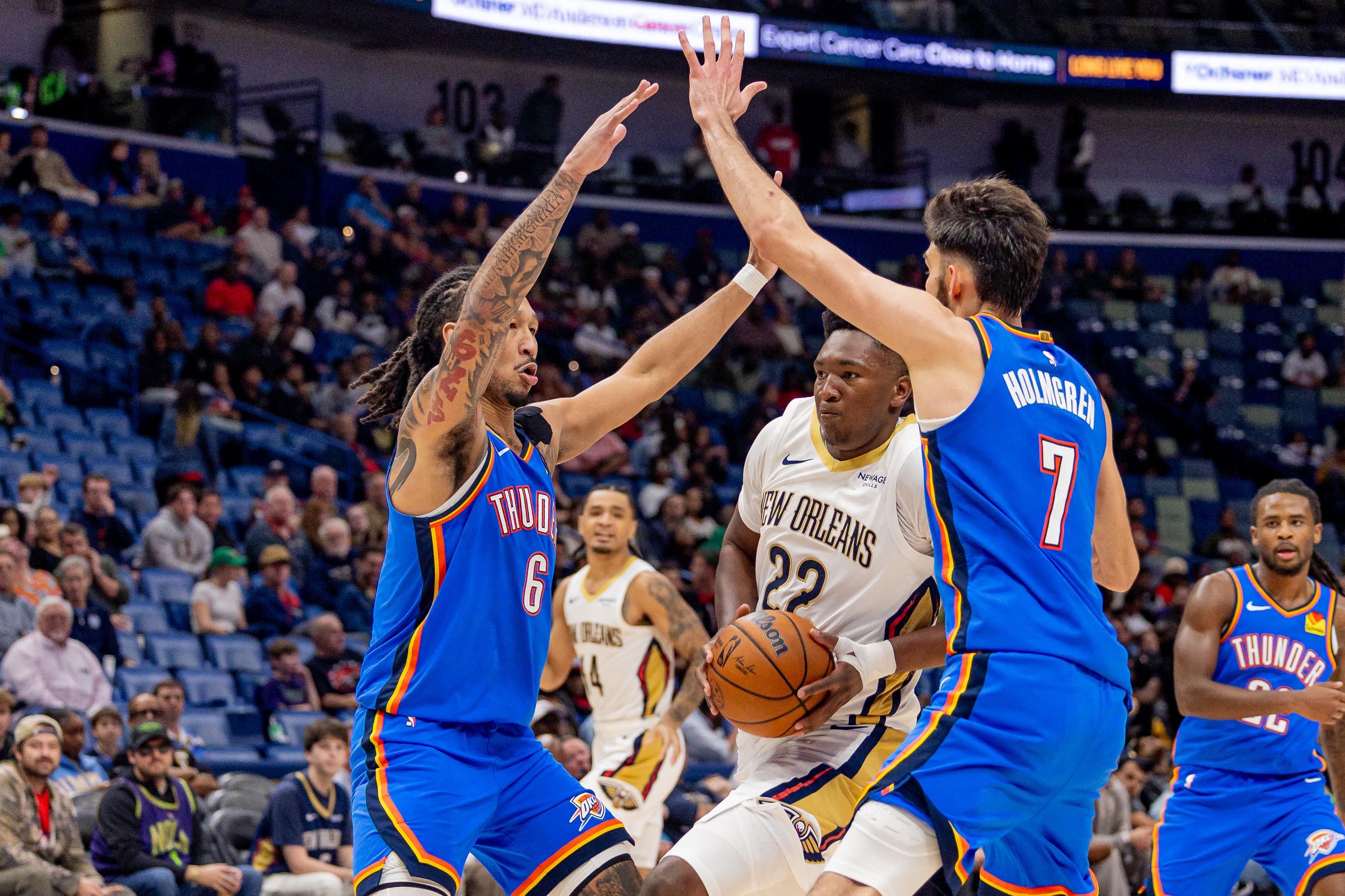 NBA: Thunder continue Pelicans' misery with another double-digit win