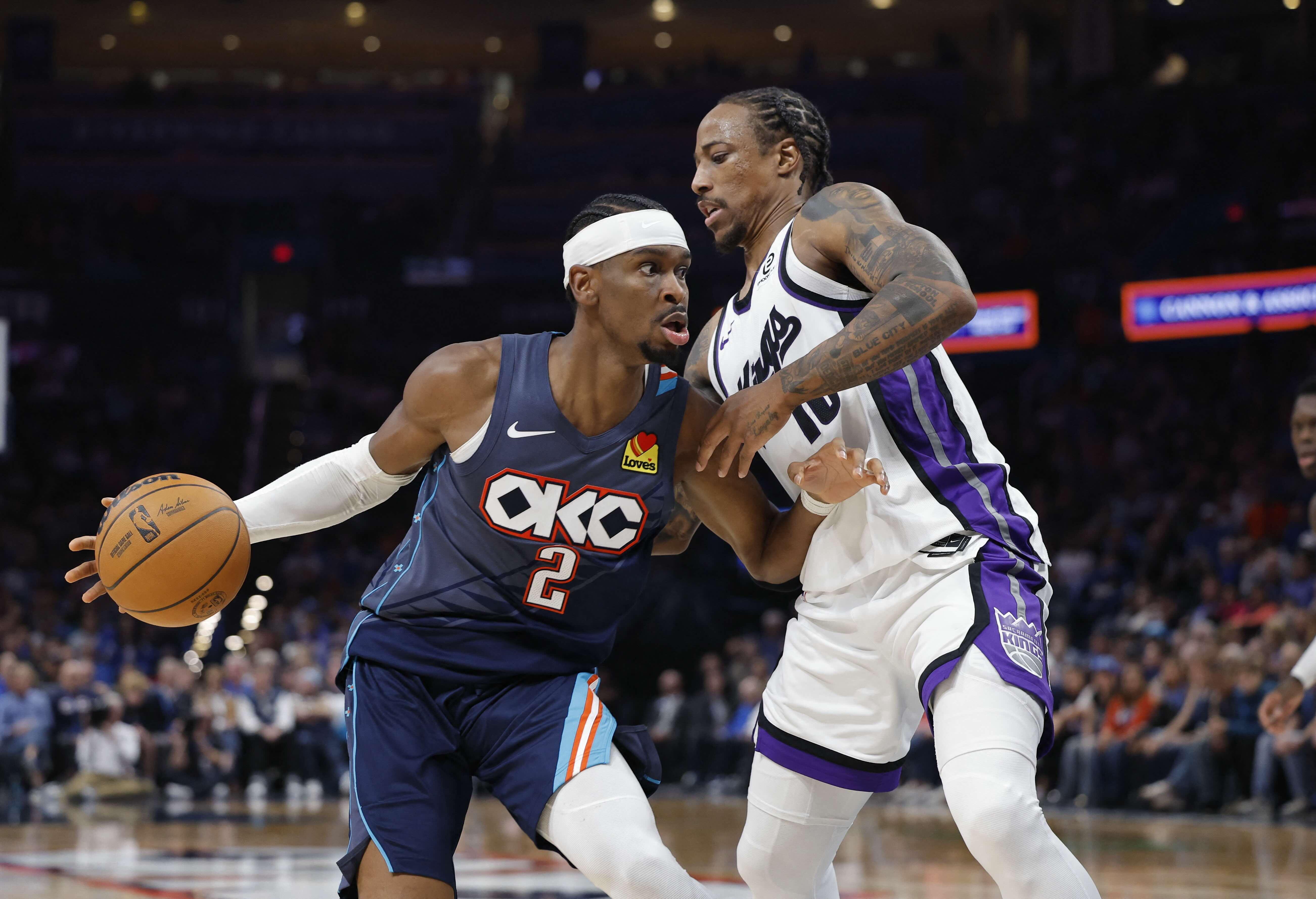 NBA: Thunder keeps rolling, tops struggling Kings for 7th straight win