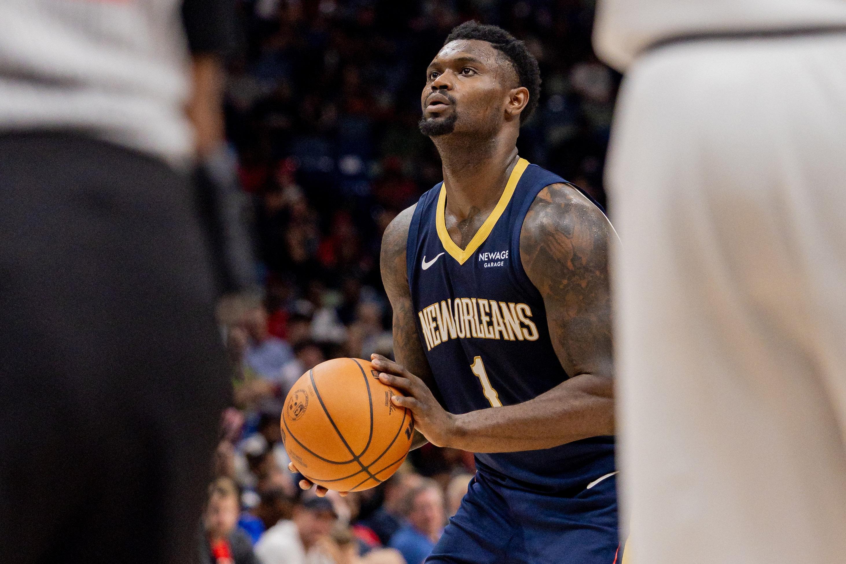 NBA: Zion Williamson of the New Orleans Pelicans