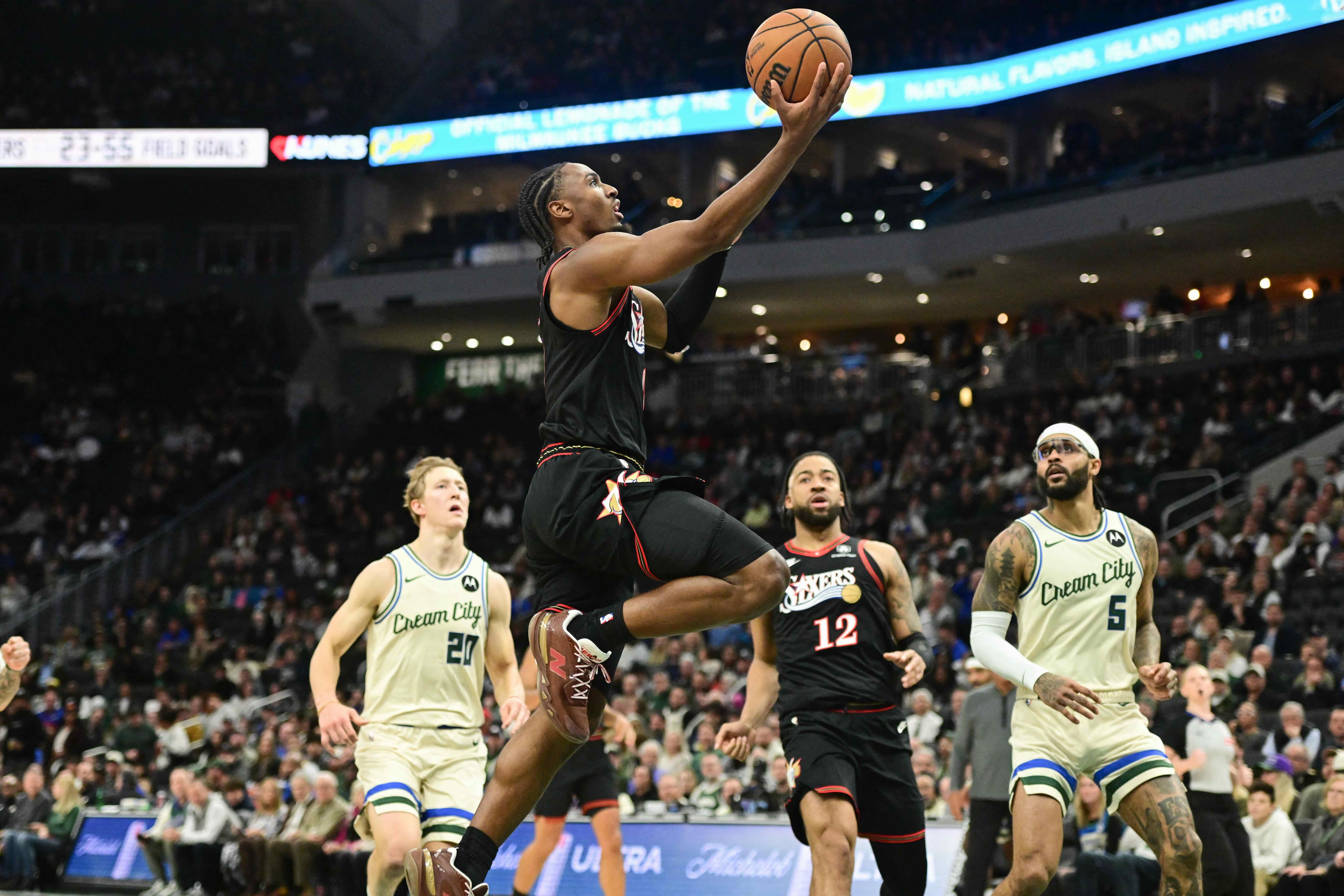 NBA: Tyrese Maxey's 54 points lead 76ers past Bucks in OT