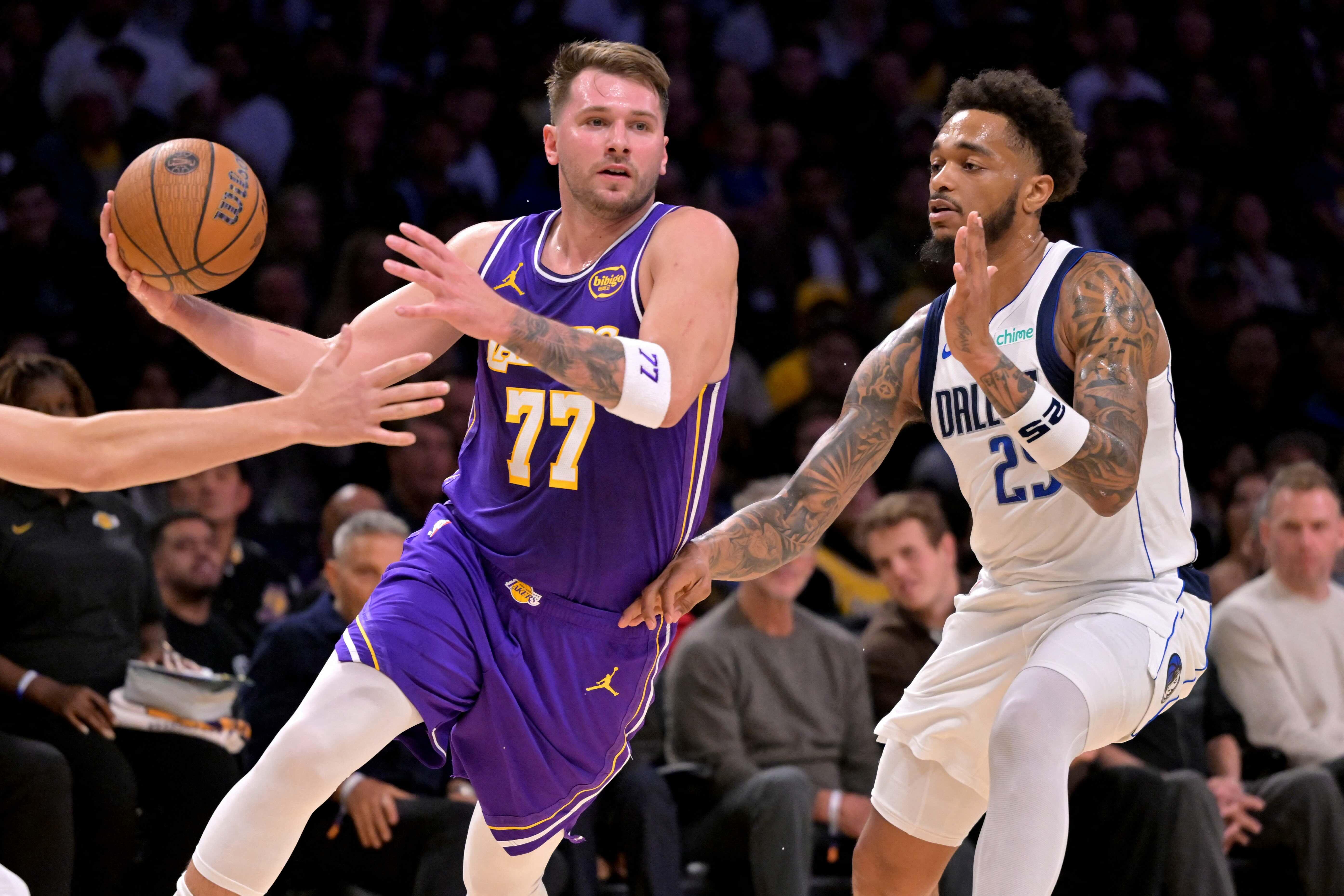 NBA scores today: Lakers vs. Mavericks, Nuggets vs. Spurs and other games