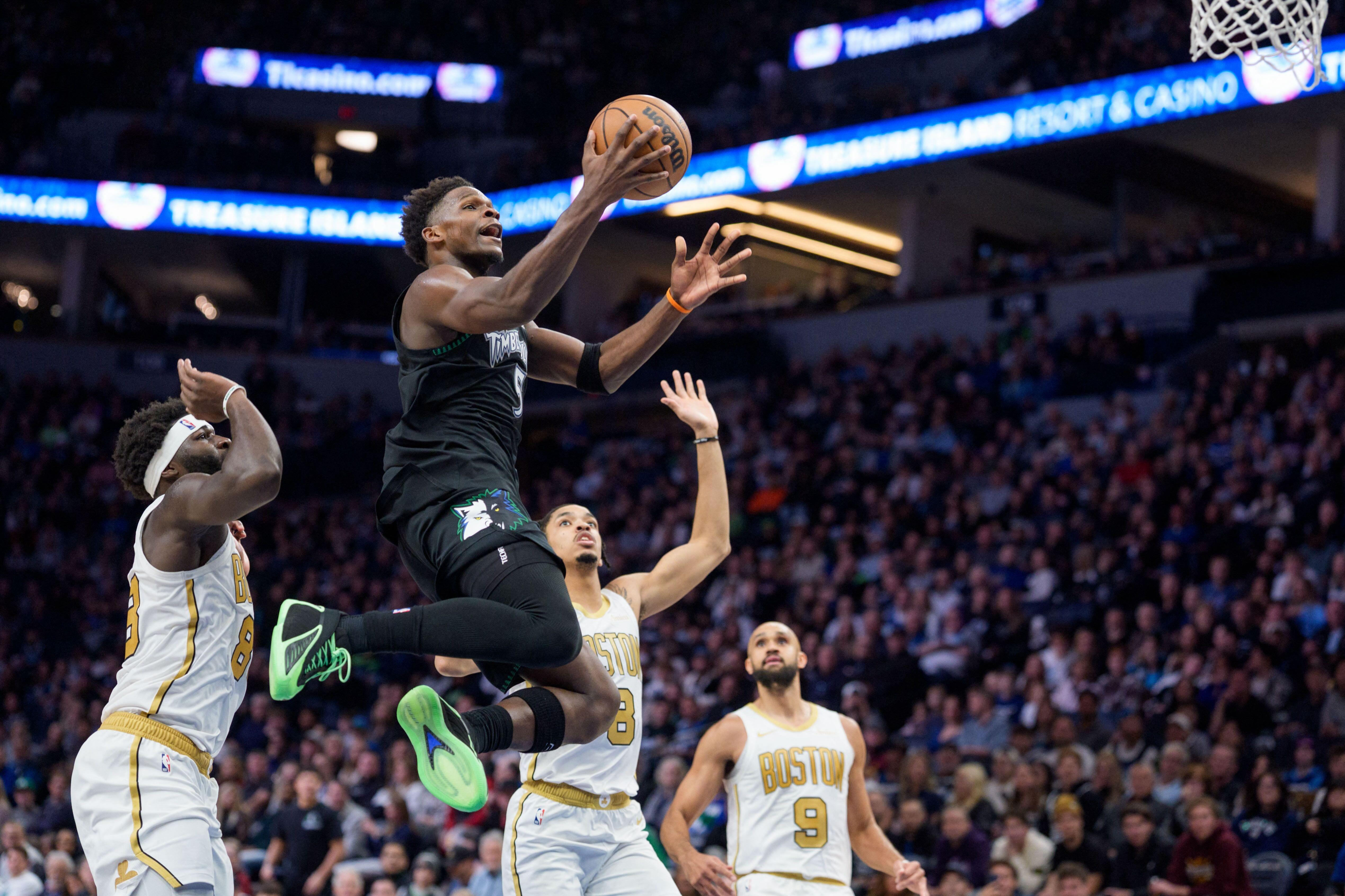 NBA: Anthony Edwards, Wolves overcome Jaylen Brown's big game to top Celtics