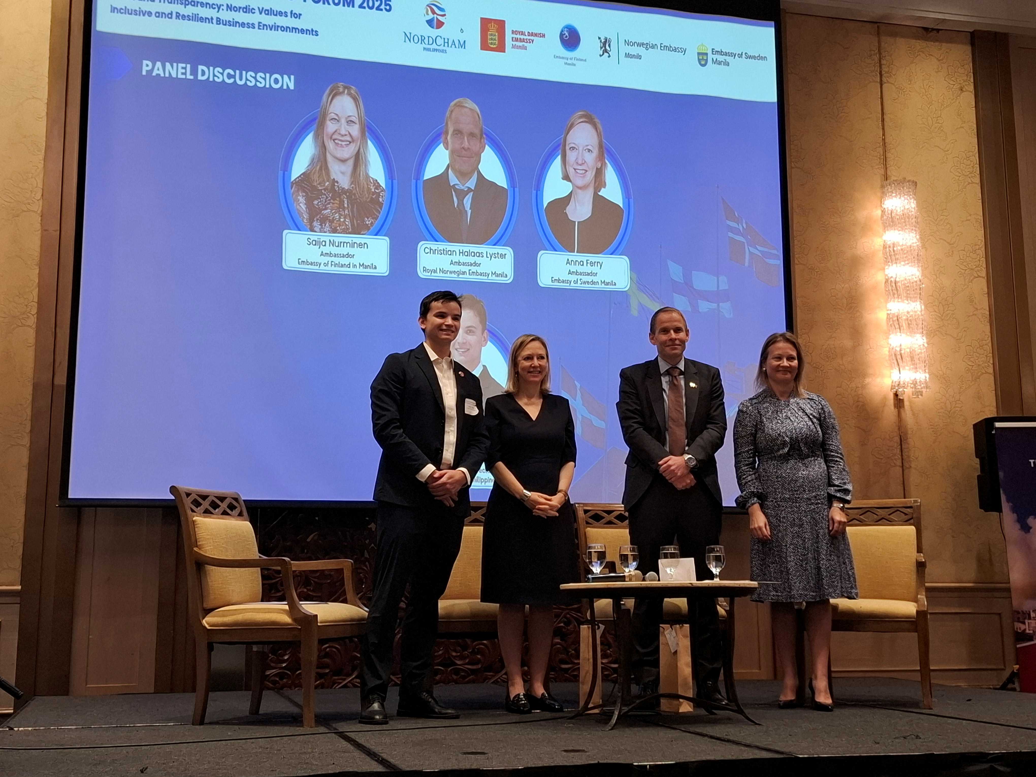 Marcos should jail people if needed, Nordic business leaders, envoys say