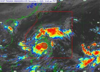 Signal No. 4 still up in 8 areas as Tino 'slightly weakens' 