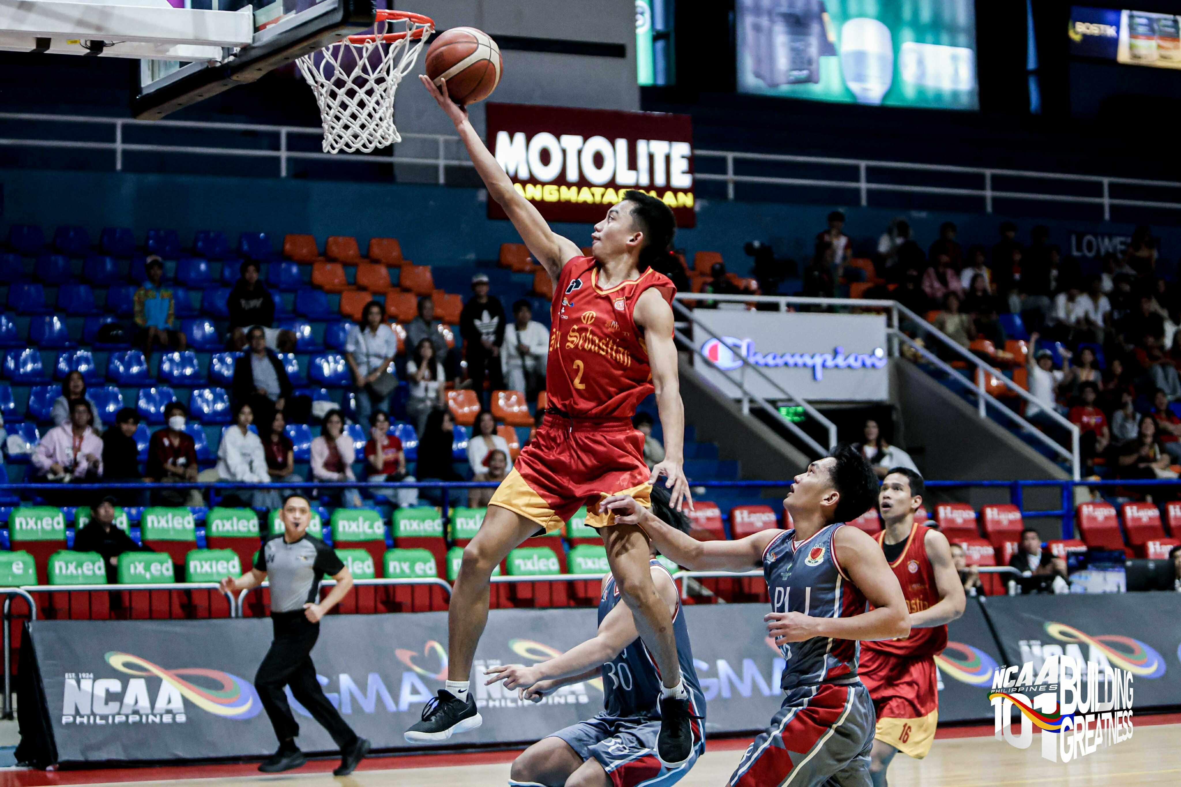 NCAA Jrs: San Sebastian escapes LPU in play-in round to reach QF